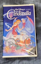 Cinderella Walt Disney Classic VHS Black Diamond Vintage A Must Have