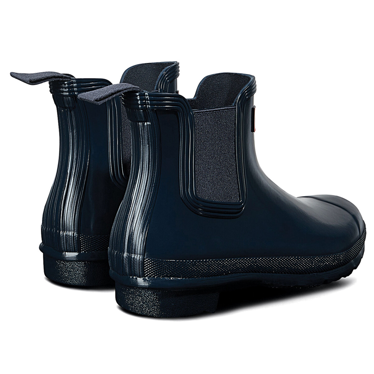 hunter rubber chelsea boots