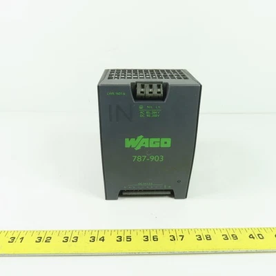 Fuente de alimentación de salida Wago 787-903 EPSITRON AC-DC/DC-DC 24,7 VDC 5A - Imagen 1 de 4