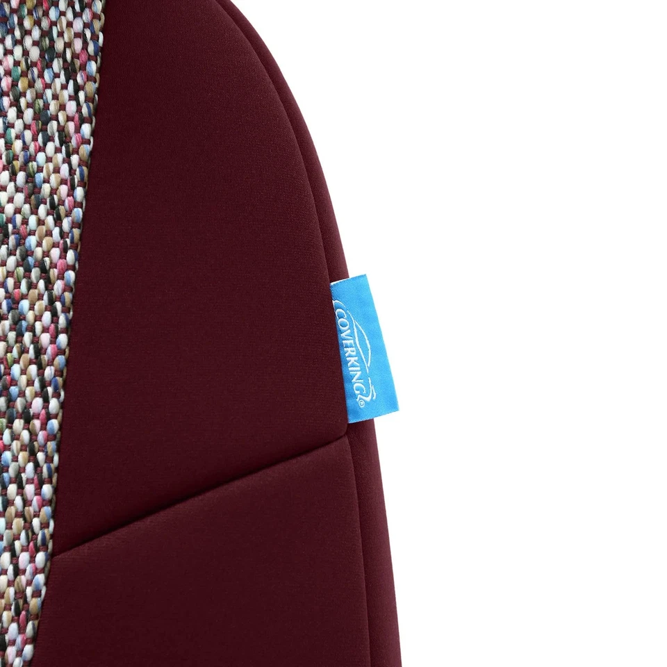 For Volvo S90 98 Coverking Saddle Blanket 1st Row Wine Custom Seat Covers Foto 4 de 4
