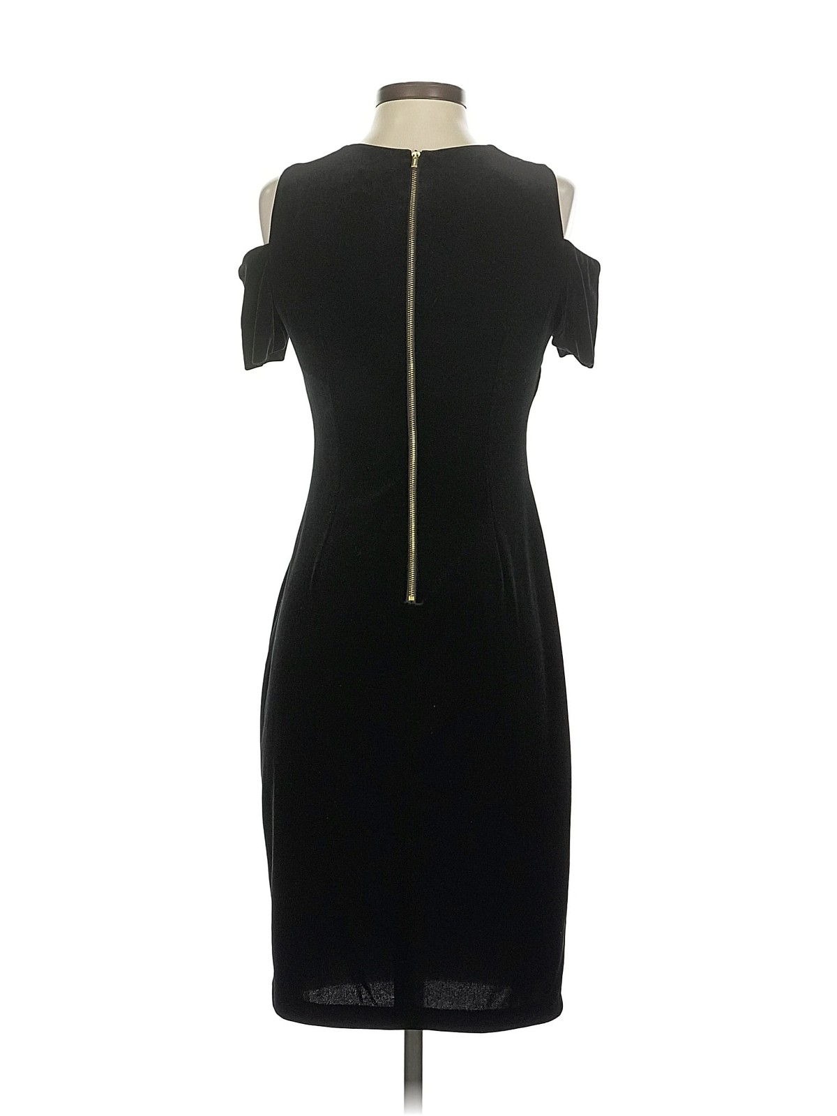 Calvin Klein Women Black Cocktail Dress 4 thumbnail 2