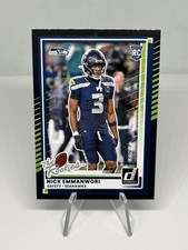 Nick Emmanwori 2025 Panini Donruss Highlights Black 1/1 Rookie Card #DRH-33