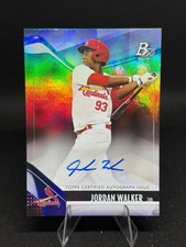 2021 Bowman Platinum - Top Prospects Jordan Walker #TOP-34 Autographs (AU, RC)