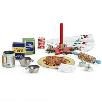 American Girl Kit's Holiday Baking Set Brand New Never Removed From Box Complete
