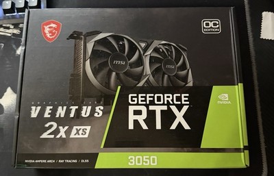 MSI GeForce RTX 3050 VENTUS 2X OC 8GB GDDR6 Graphics Card