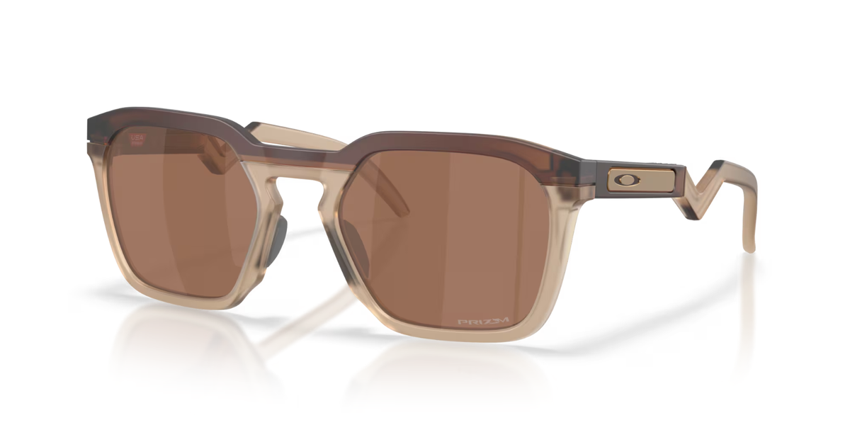 Oakley Sunglasses HSTN SQ OO9533-0354 Matte Rootbeer Frame / PRIZM