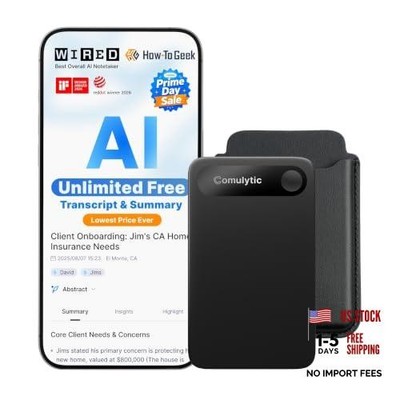 Note Pro AI Voice Recorder, Unlimited Transcribe & Summarize, AI Note Black