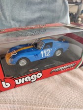 Burago Ferrari 250 GTO (1962) 1510 1:24 Die Cast Model Boxed