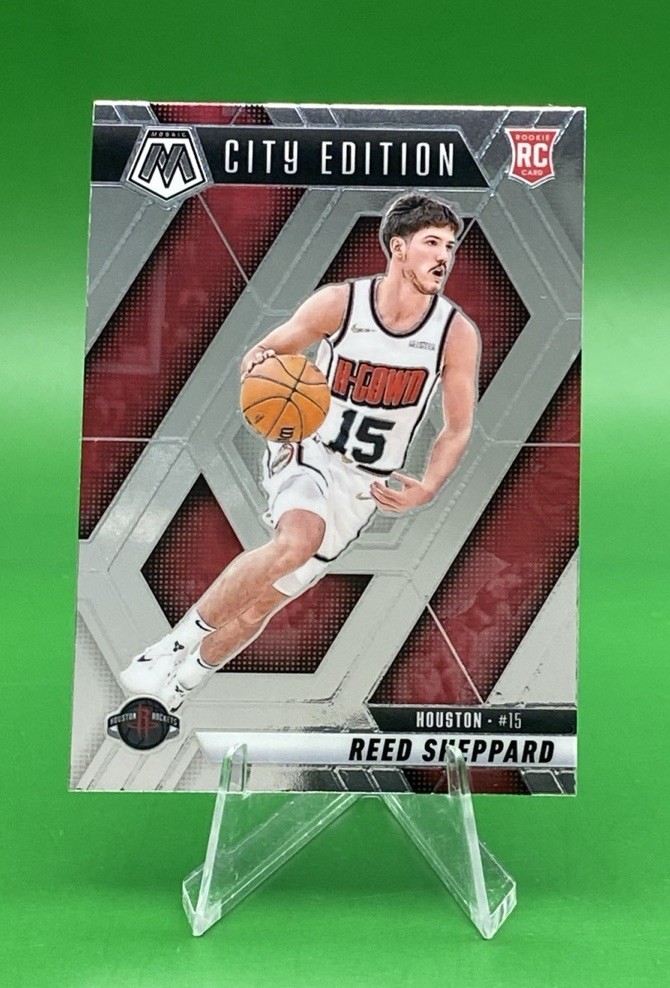 2024-25 Panini Mosaic #276 BASE Reed Sheppard Rookie RC City Edition