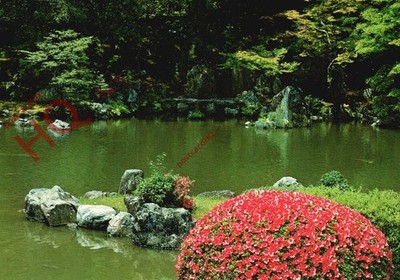 Ansichtskarte__Japan, Tenryu-Ji Tempel