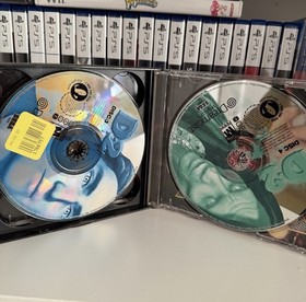 D2 Sega Dreamcast Video Game 2000 4 Discs & NO Manual - Rare Horror