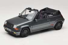OT1196 Renault Super 5 GT Turbo Cabriolet EBS Gris Tungstene Otto 1/18