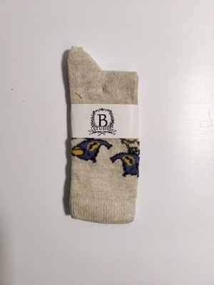 b studio -women's socks - multi color- Cotton Blend - Made in USA **I1**