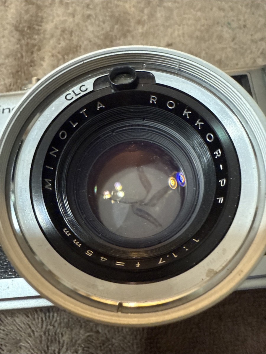 Minolta Hi-Matic 9 Easy Flash Film Camera w/45mm Rokkor Lens | eBay