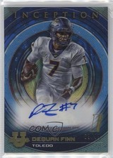 2022 Bowman Inception University Blue Foil 89/99 Dequan Finn #BIA-DF Auto 11oq