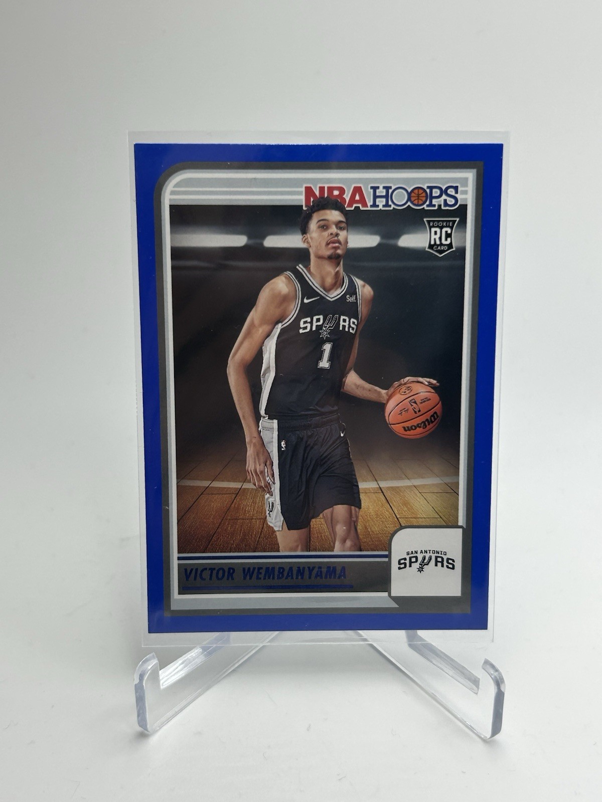 2023-24 Panini NBA Hoops Blue #277 Victor Wembanyama RC