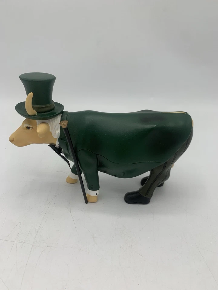 Cow Parade Wizard Of Oz Emerald City Mayor Westland Figurine #7722 Rare Vintage - Image 2 of 4