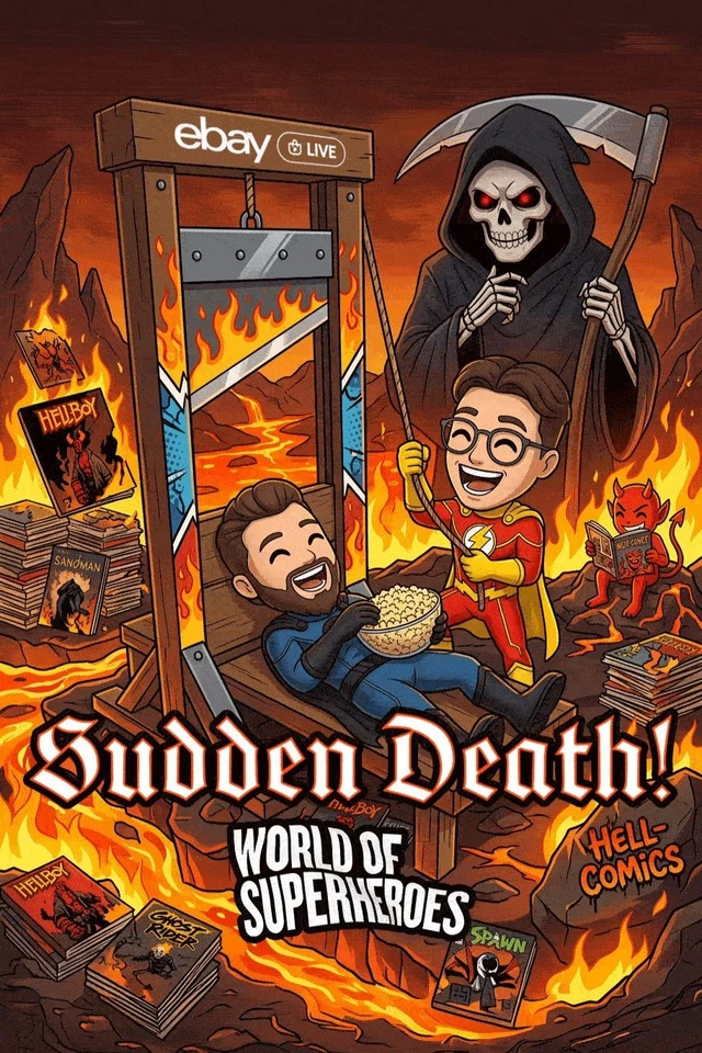 💀 Sudden Death! Silver, Bronze, Copper & Modern Marvel DC & More! 💀