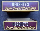 Vintage Hershey’s Semi-Sweet Chocolate Candy Bar 1 Lb 5 Oz Empty Box — photo 3