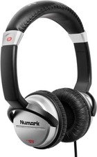 Numark HF125  Ultra-Portable Professional DJ Headphones  ne    k, Silver