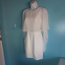 River Island White Draped Bodycon Mini Dress NWT Size XXS 0 Cocktail NEW