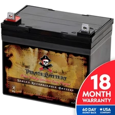 12V 35Ah High Capacity Rechargeable Deep Cycle Battery for Solar Wind Panels