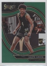 2021-22 Panini Chronicles Draft Picks Select Green Jalen Green #279 9o3