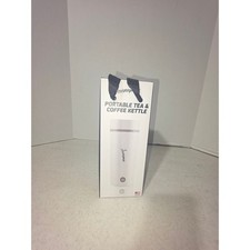 Journeyman Portable Tea Coffee Kettle Unisex OS White New Electric Travel Mug