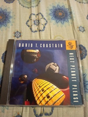 David T. Chastain - Next Planet Please Cd Rare 1st Press Shok Paris Pretty Maids