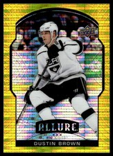 2020-21 Upper Deck Allure Yellow Taxi Dustin Brown Los Angeles Kings #8