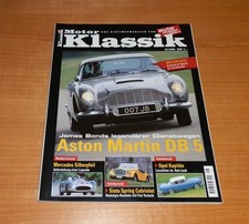 Motor Klassik 8/1998, Aston Martin DB 5, Opel Kapitän, Siata Spring Cabriolet