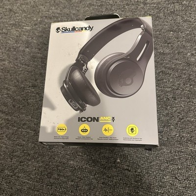 Skullcandy ICON ANC XT Headphones - Black, NIB iPhone Android Compatible