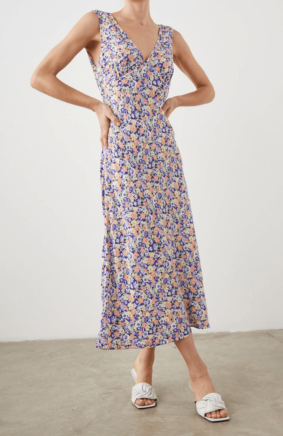 Rails Audrina Midi Dress In Posy Field Size Medium