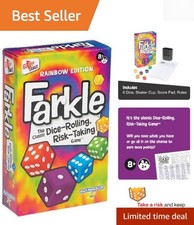 Farkle Classic Rainbow Dice Game - Perfect fo...