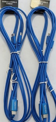 USB-C Cable - 18W Fast Charge - Android Apple Sync - Extra Long 12ft 