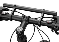 Bike Handlebar Extender Extension Bicycle Bar Mount Headlight GPS Holder Bracket