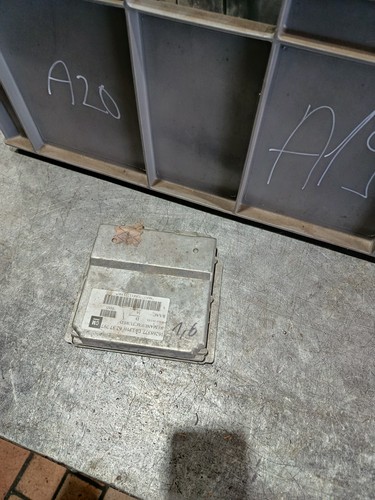 Opel Astra G 1.6 Motorsteuergerät ECU Motor Steuergerät 6237797 16268377