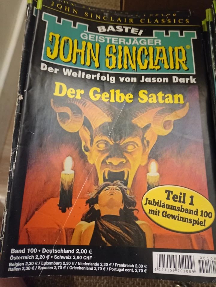 John Sinclair Classics,NEU, 148 Hefte mit der Nr 1! 1-199, Bastei Verlag - Bild 4 von 4