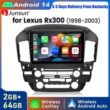 For 1998-2003 Lexus Rx300 Android14 Car Stereo Radio GPS Navi WIFI CarPlay 2+64G