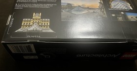 DAMAGED BOX LEGO Architecture Louve 21024 Paris France Landmark Retired