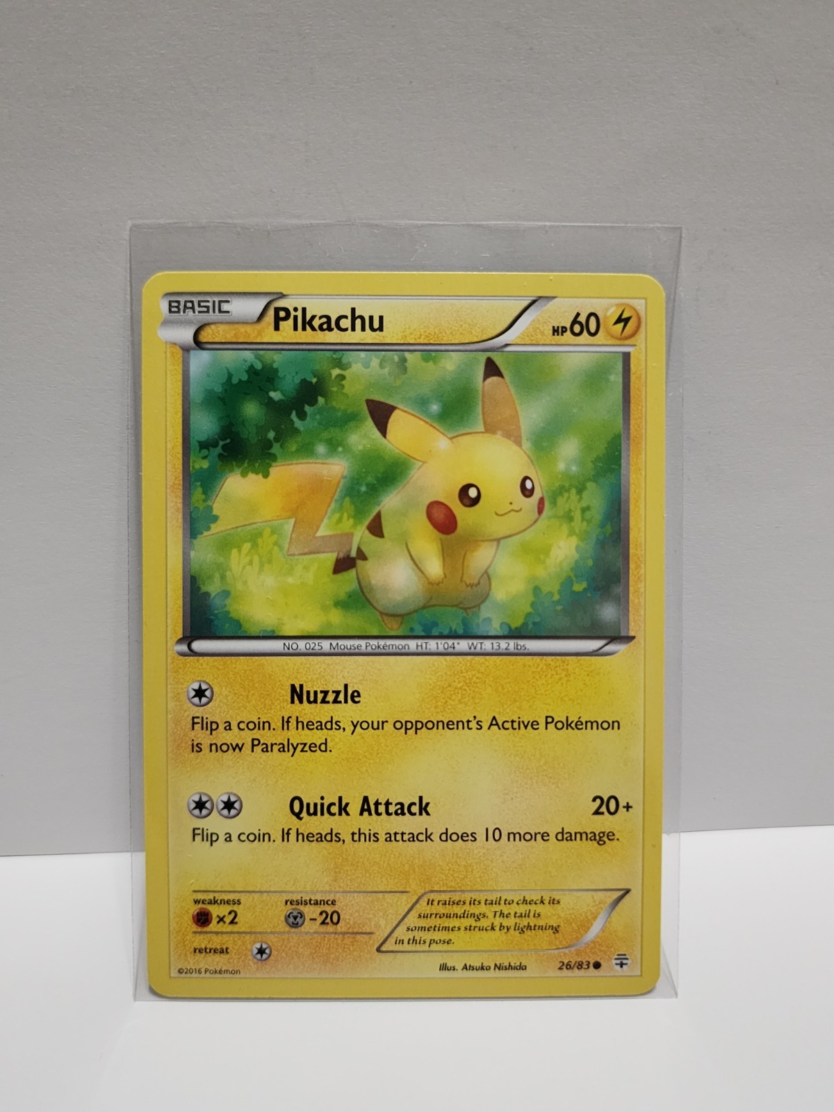 Pikachu 26/83 Generations Regular Pokemon TCG Card [ENG]