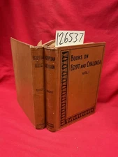 Budge, E.A. Wallis Books on Egypt and Chaldaea Egypt...