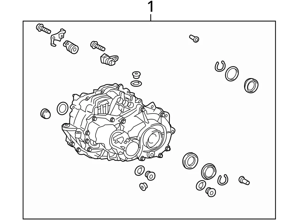 Engine Electric Rear AWD VIN C 5th Digit Hybrid Fits 06-16 HIGHLANDER 6844656 Foto 4 de 4