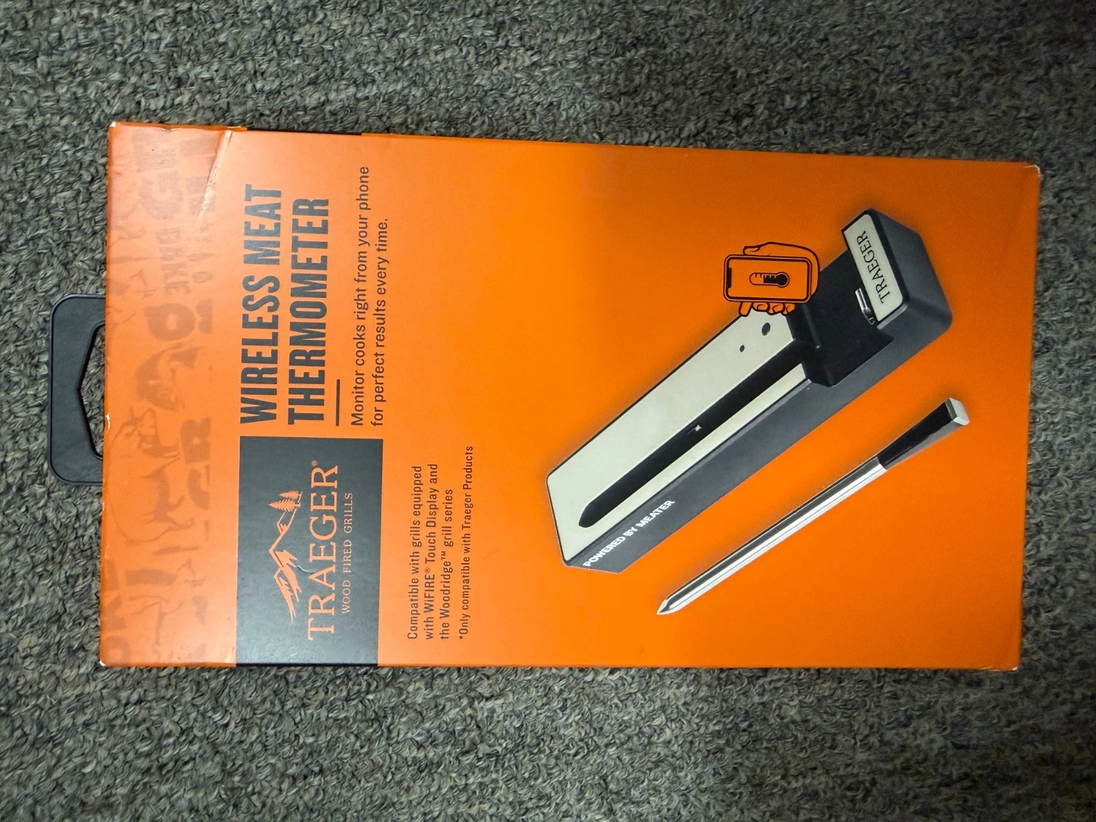 Traeger BAC785 Wireless Meat Thermometer WiFi Compatible Grill NEW