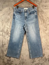 AYR The Secret Sauce Jeans Womens 33S 34x26 Blue High Rise Made in LA