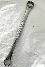 Craftsman USA 1  1/8 X 1  5/16” 12 Point Double Box End Offset Wrench =v= Series