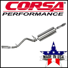 Corsa Sport 3 Cat-back Exhaust 14-18 Silverado Sierra 1500 Reg Cab 5.3l 119 Wb