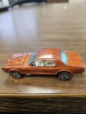 Hot Wheels Red Line Custom Cougar...Orange With White Int.