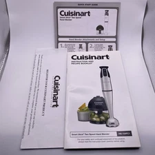 Cuisinart Smart Stick HB-154PC1 Manual Quick Start Guide And Registration Papers