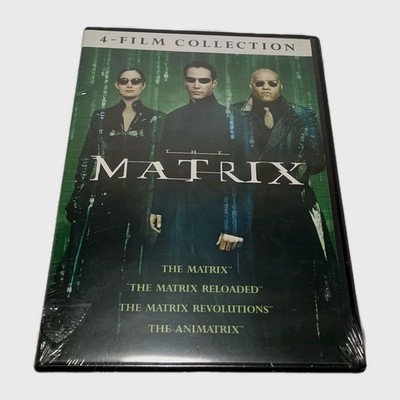 4 Film Favorites The Matrix Collection DVD  2016 Keanu Reeves Animatrix Reloaded